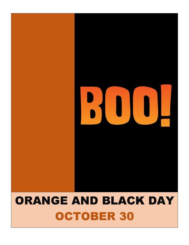 Orange and Black Day