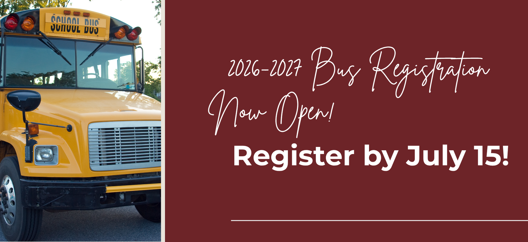 Bus Registration
