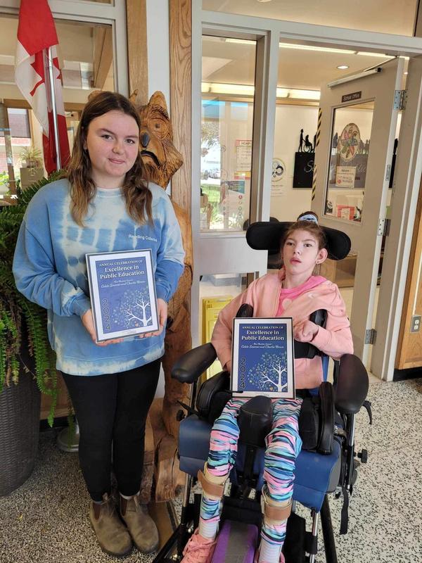 Adele Scarrow and Charlie Brown