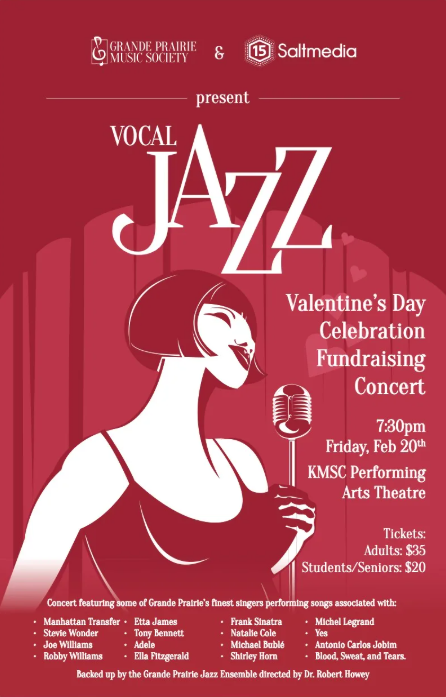 GP Music Society’s Vocal Jazz with Big Band – A Valentine’s Celebration Featured Photo