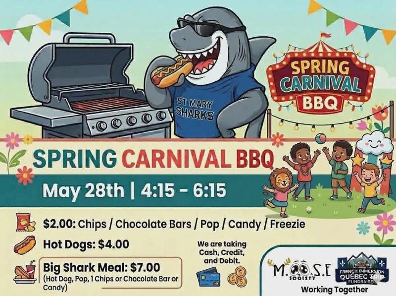 MOOSE Carnival BBQ and 50/50 Draw Featured Photo