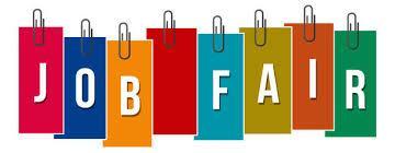 Letters spelling Job Fair