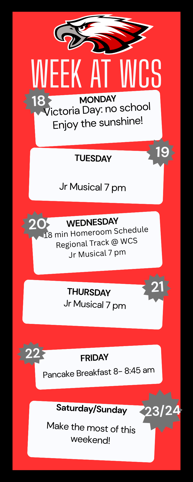 WCS Weekly Events May 18-24 Featured Photo