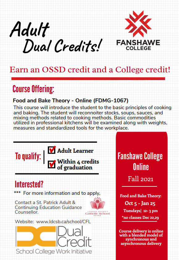 Adult Dual Credit Brochure
