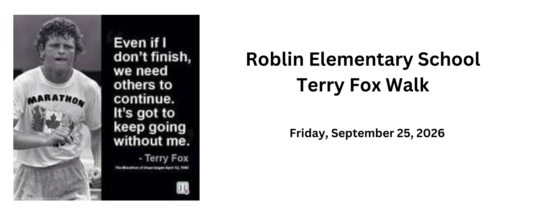 Terry Fox Walk