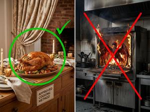 regular cooked turkey vs a phoenix