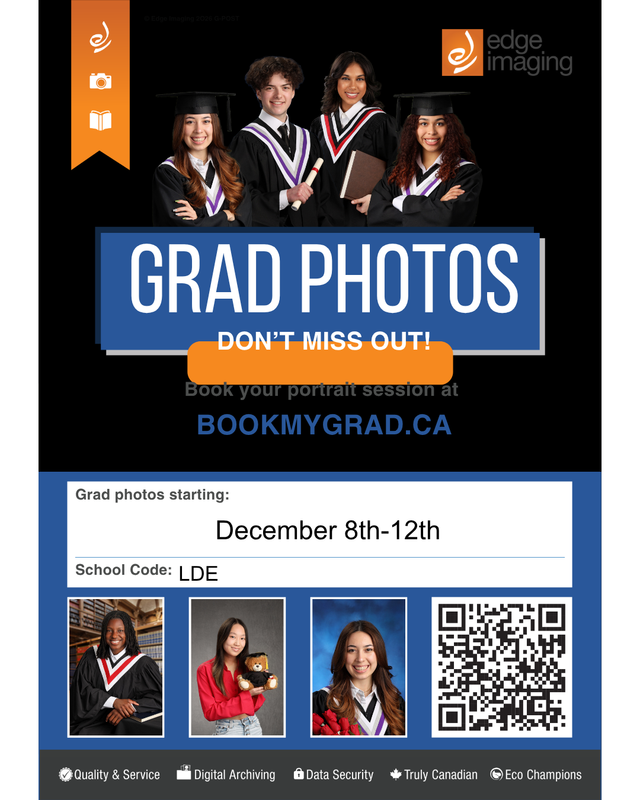 Grads posing for photos