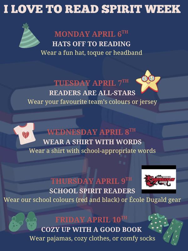 I love to read month