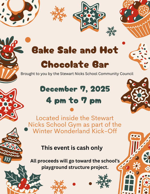 Bake Sale Flyer