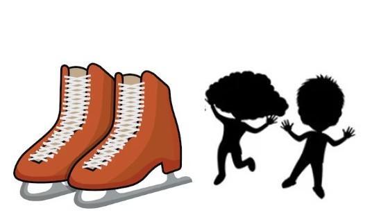 a picture of skates and children dancing