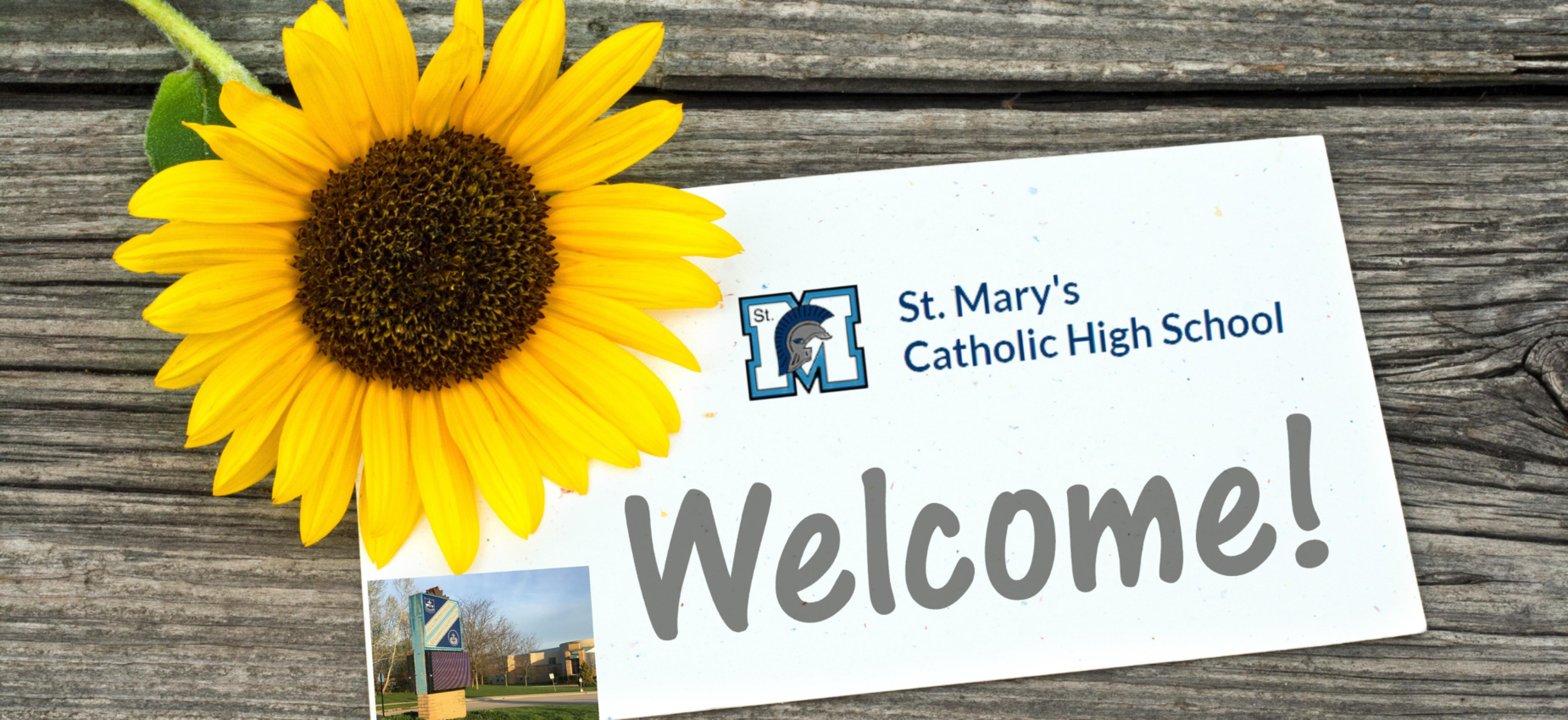 St Mary's would like to welcome all newcomers, as well as returning students and staff