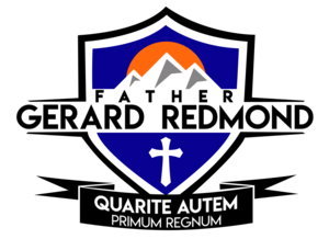 Fr Gerard Redmond Logo (with Ribbon) PNG.png