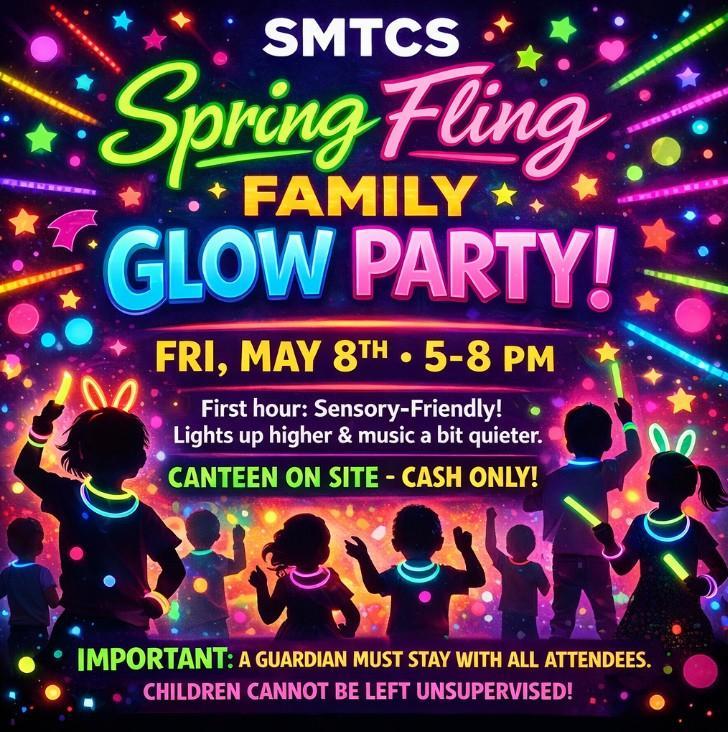 Glow Party Flyer