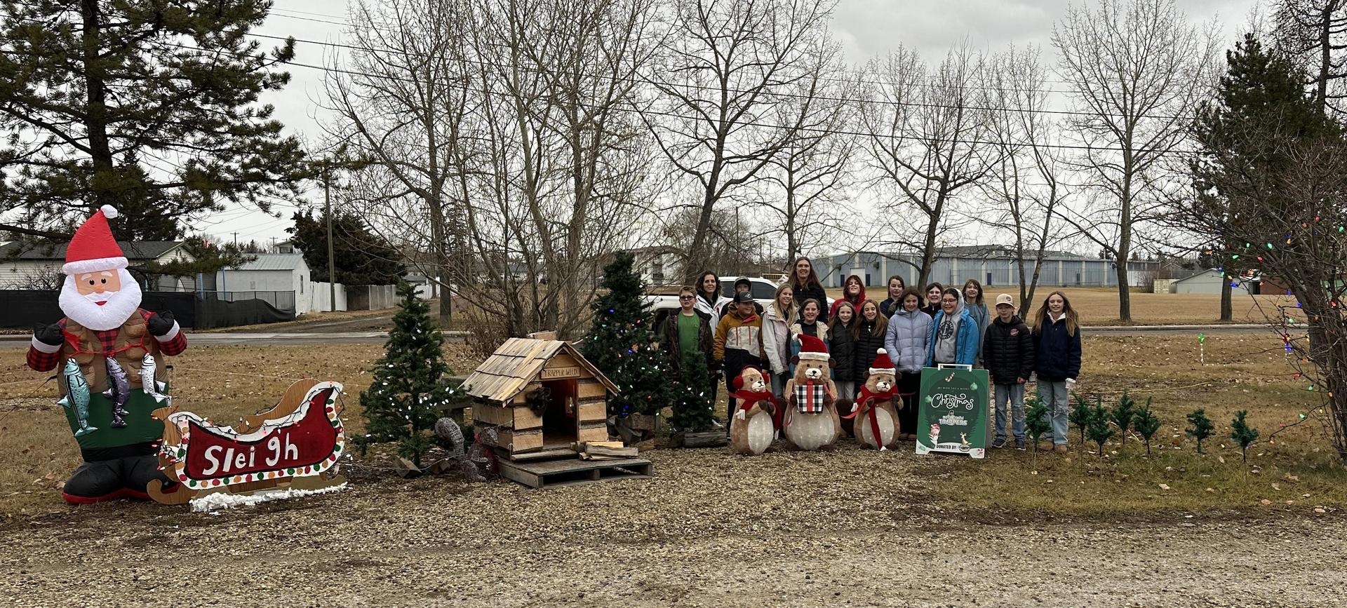 Beaverlodge Light Show