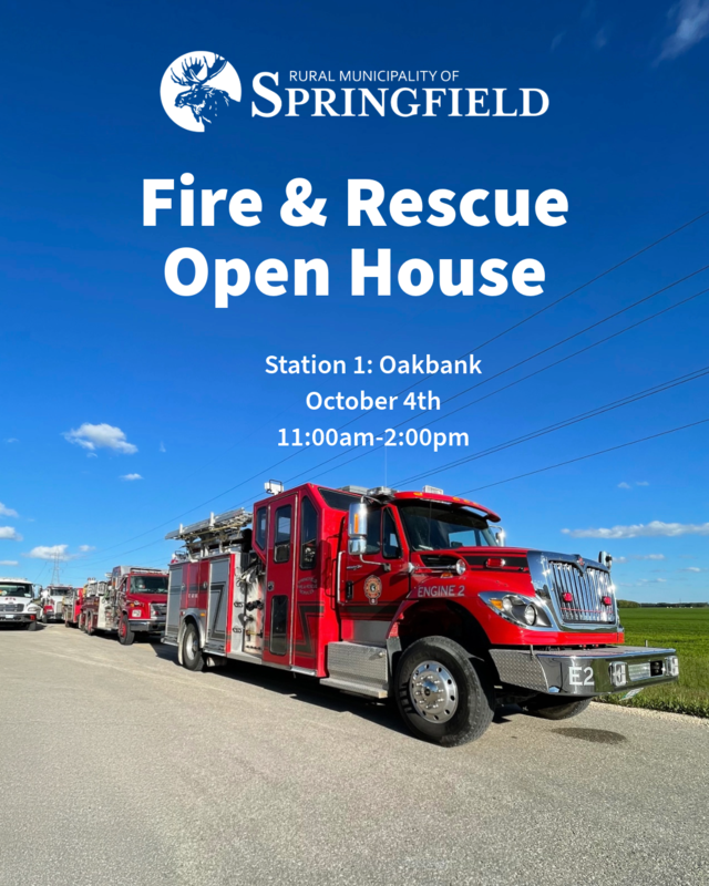 Fire and Rescue Open House Oct 4th