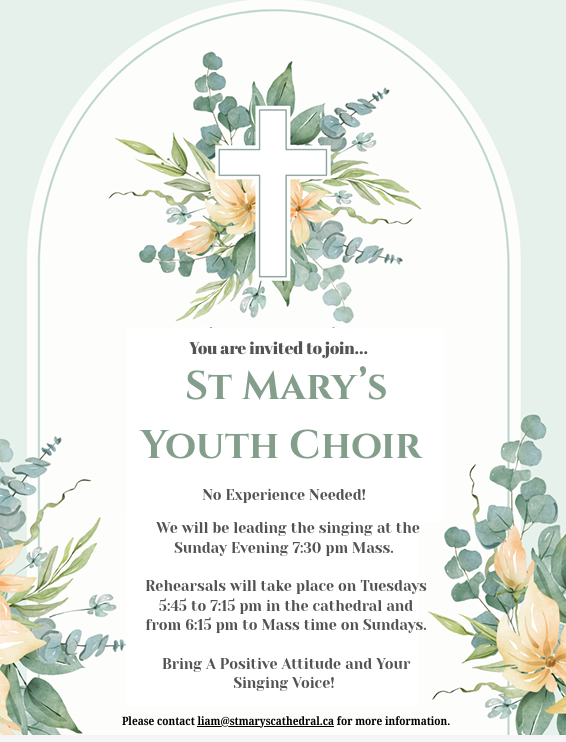 St Mary Choir Poster