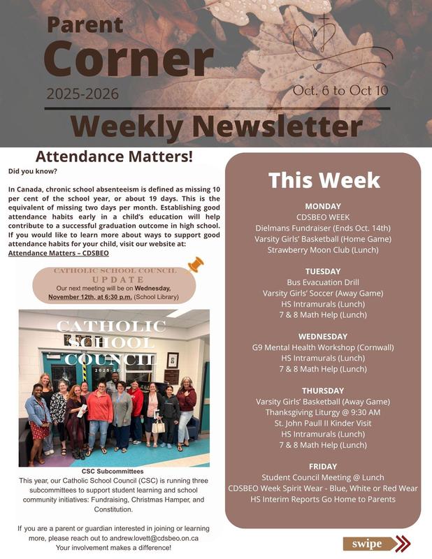 Parent Corner