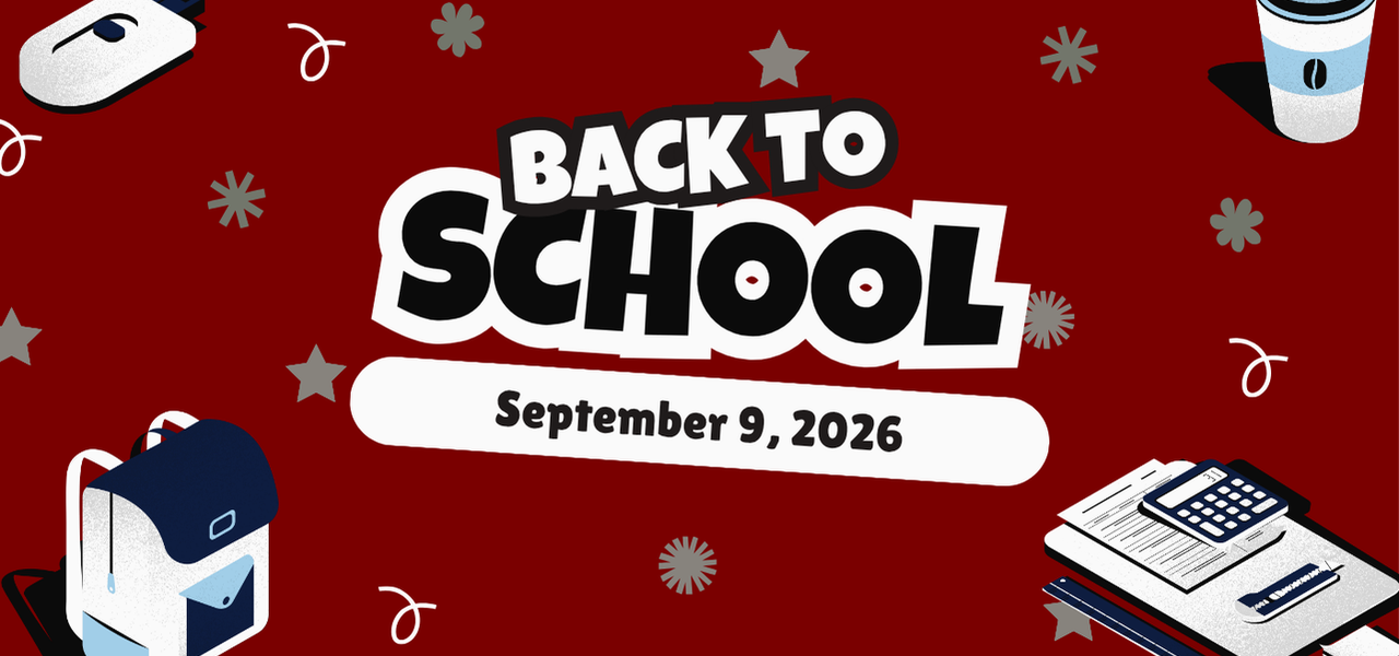 Back to school September 9, 2026