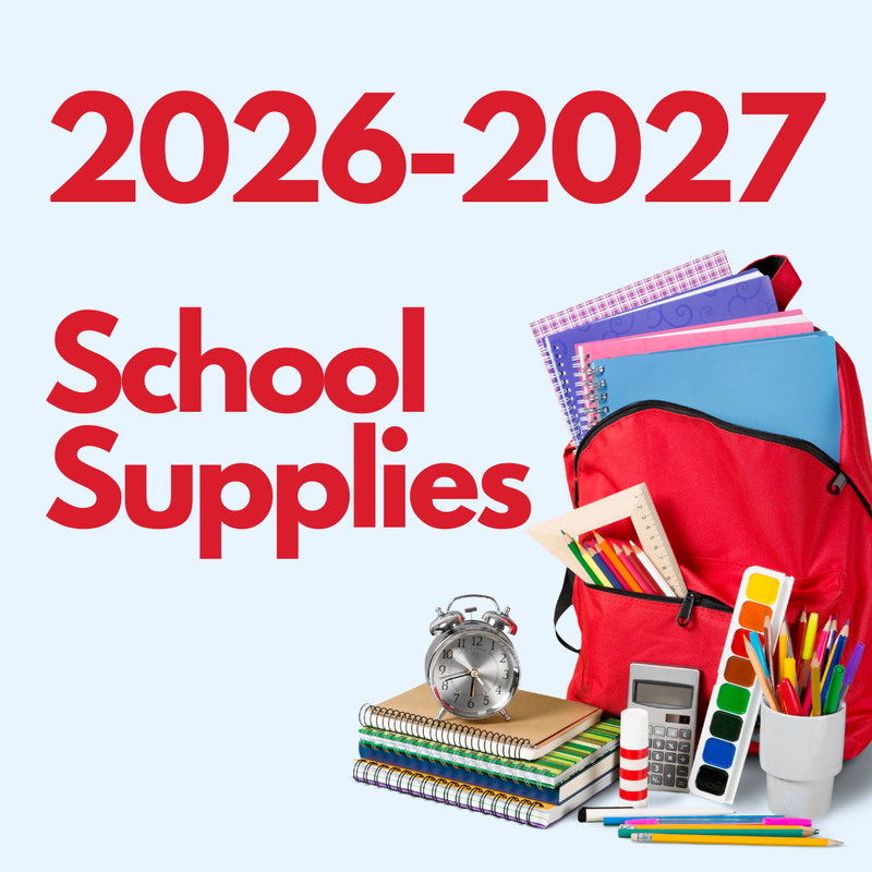 School Supplies for 2026-2027 Featured Photo
