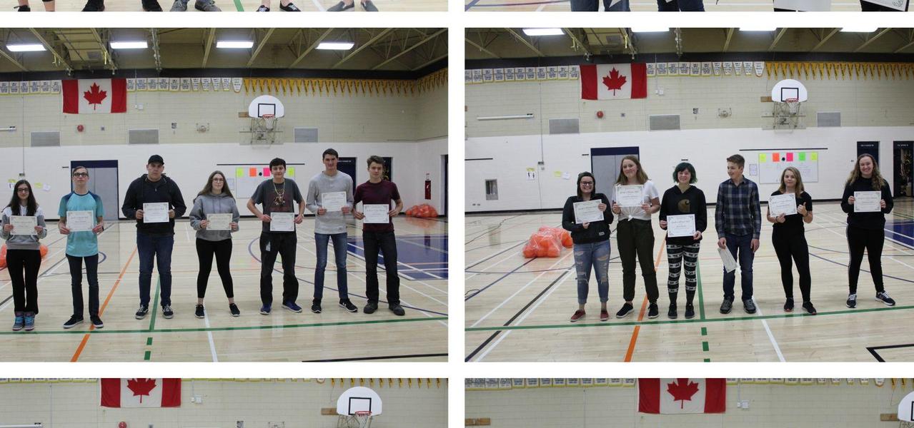 Collage of award winners.