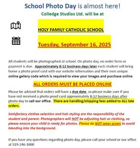 School Photo Day