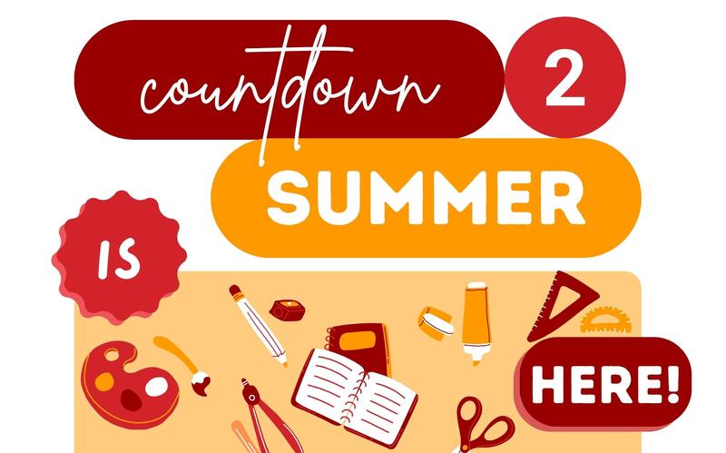 The countdown to summer is officially on, but the finish line isn't here just yet!