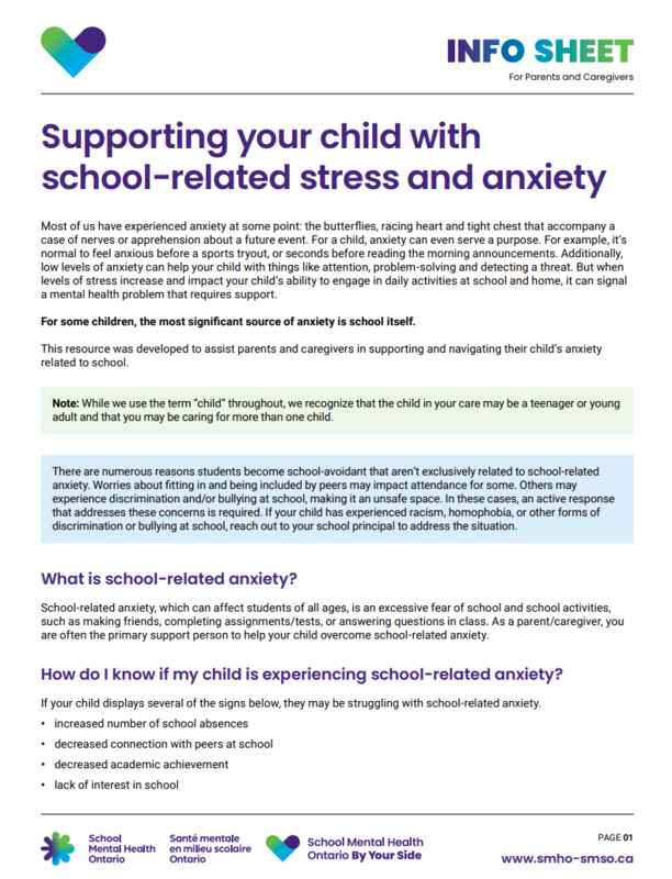 Supporting Your Child Through School-Related Stress and Anxiety Featured Photo