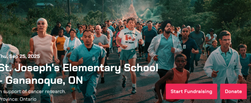 School Terry Fox Walk