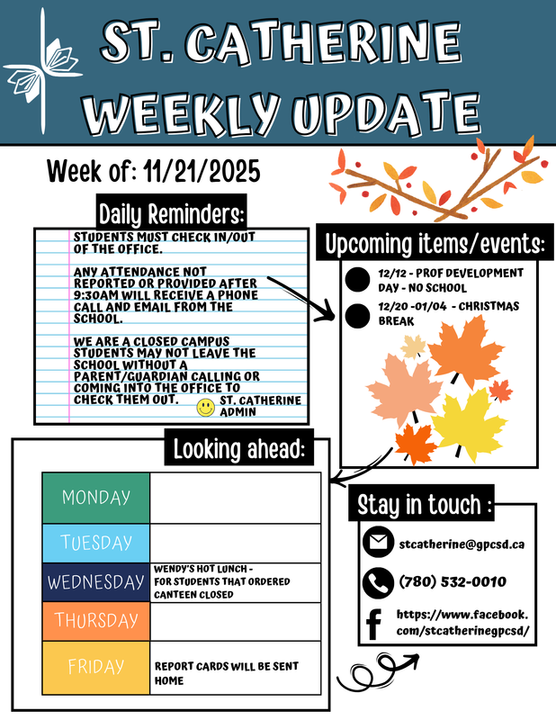 St. Catherine Weekly Update Featured Photo