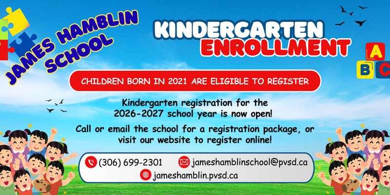 Kindergarten Registration Notice