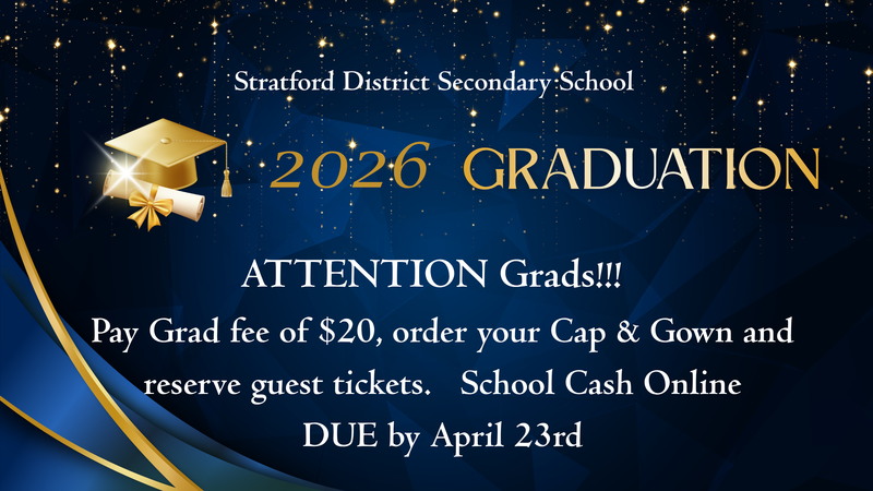 black background grad info school cash online