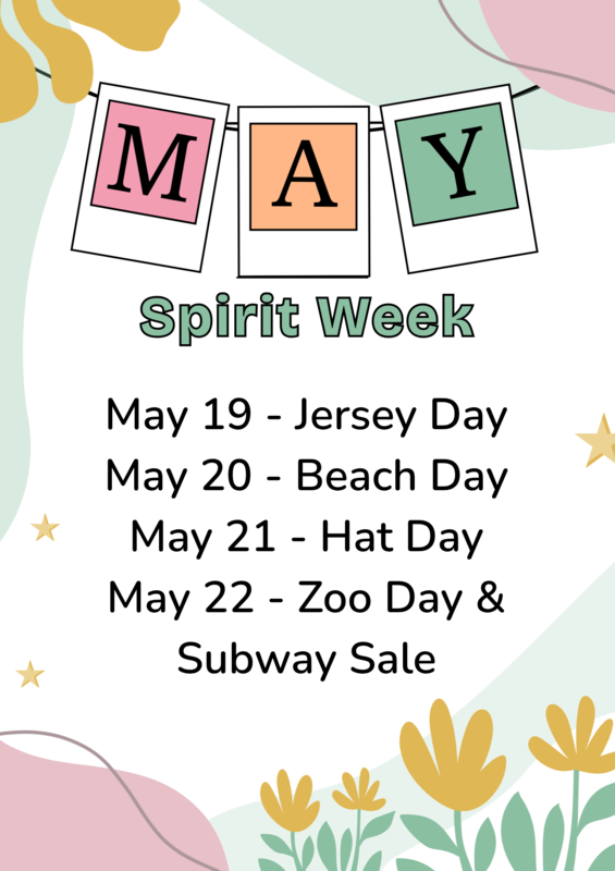 may spirit week