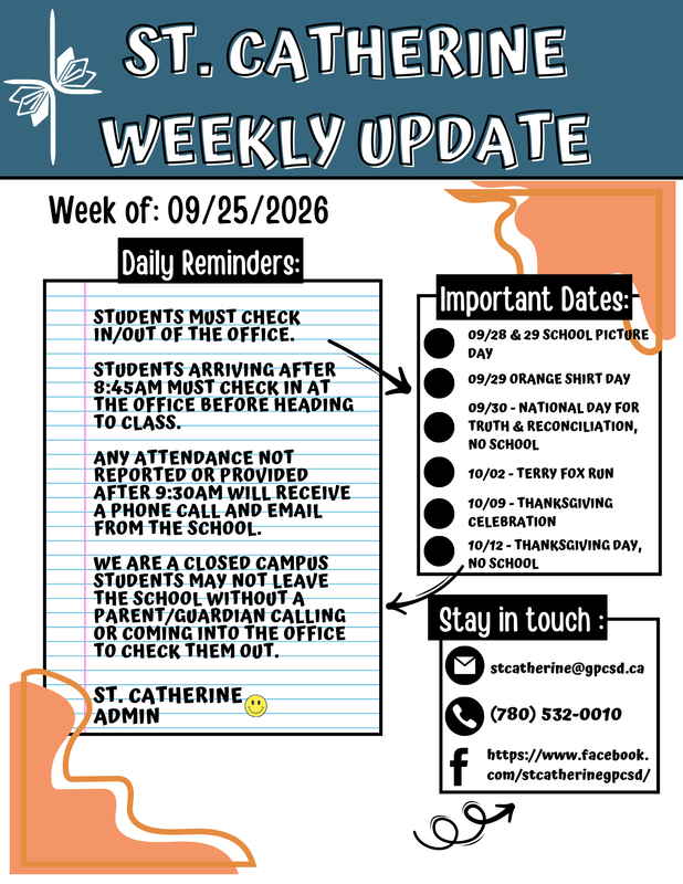 St. Catherine Weekly Update Featured Photo