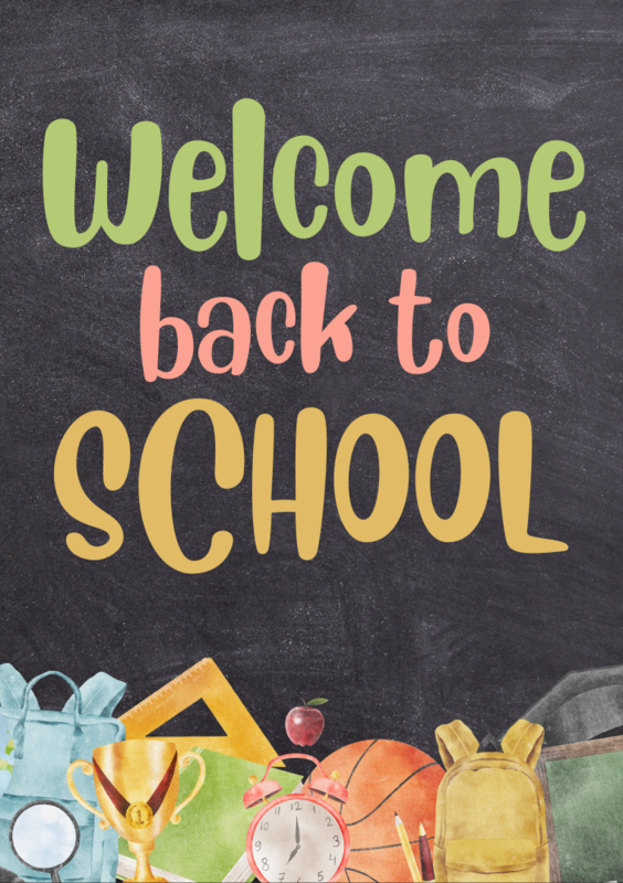 welcome back to school