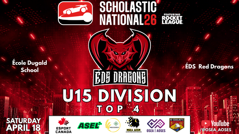 EDS Red Dragons Place Top 4