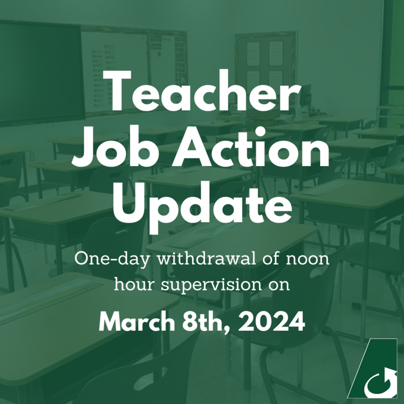 Teacher Job Action Update