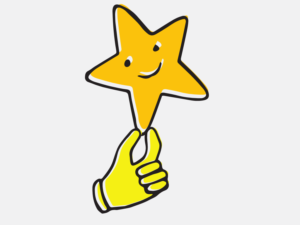 hand star