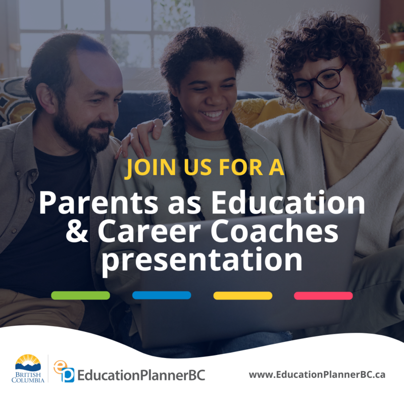 Parents as Career Coaches Poster