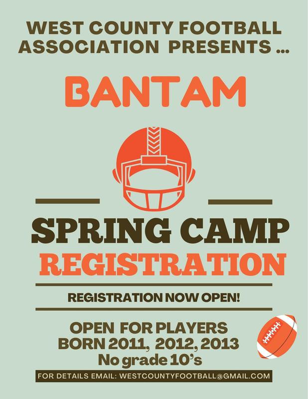 West County Football Registration Featured Photo