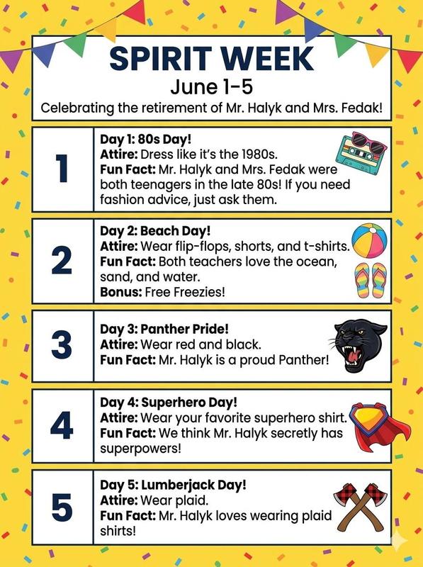 June Spirit Days 1