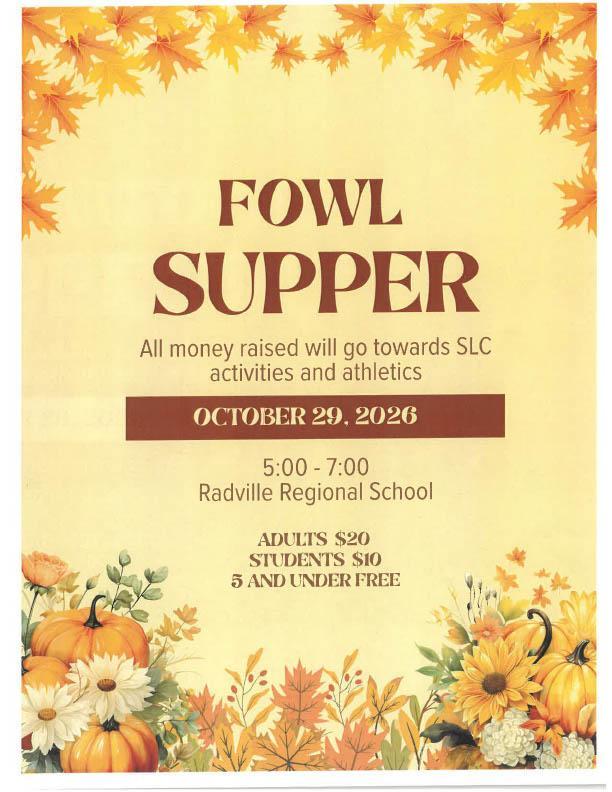 Fowl Supper Fundraiser 2026 Featured Photo