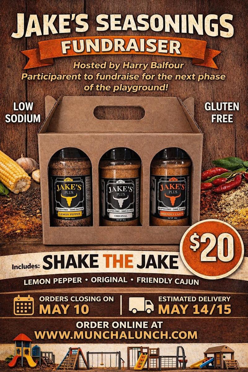 Jakes Seasonings Fundraiser Featured Photo