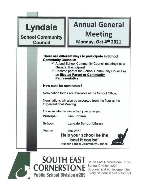 SCC AGM Tuesday- October, 4th 7:00. All are welcome