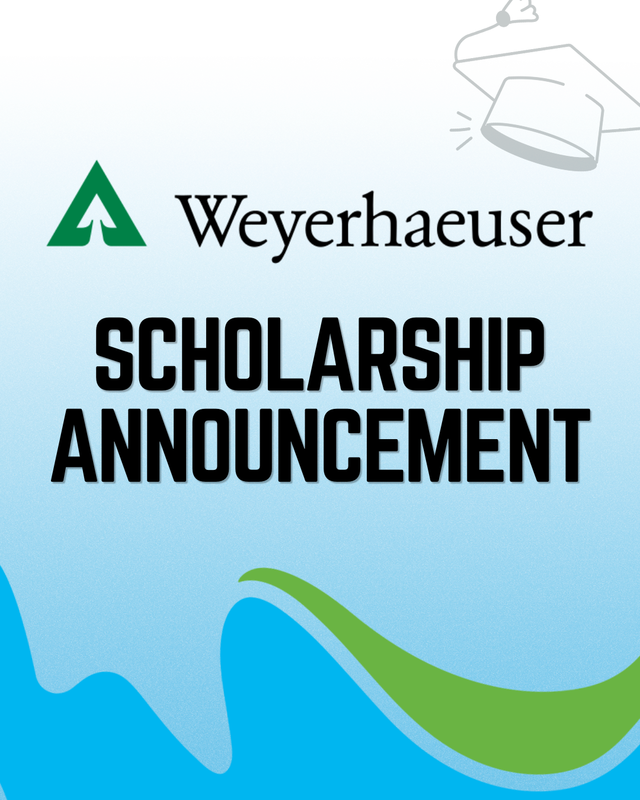 Weyerhaeuser awards scholarships to two PWPSD students Featured Photo