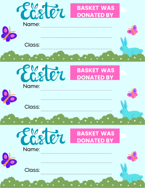 Easter Basket Raffle