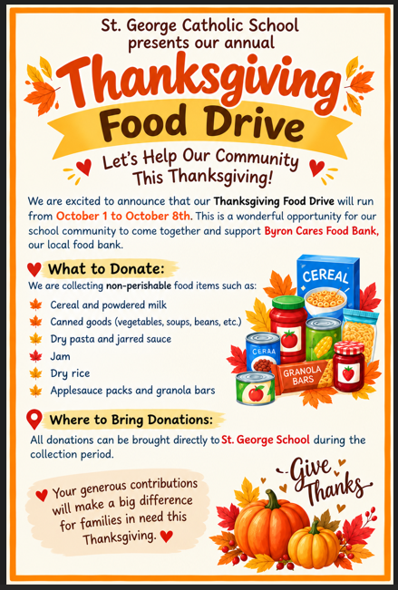 Thanksgiving Food Drive