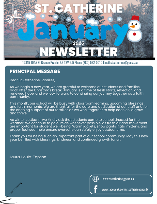 St. Catherine January Newsletter