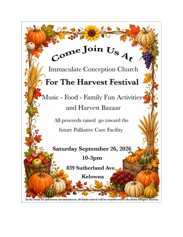 Harvest Festival Fundraiser