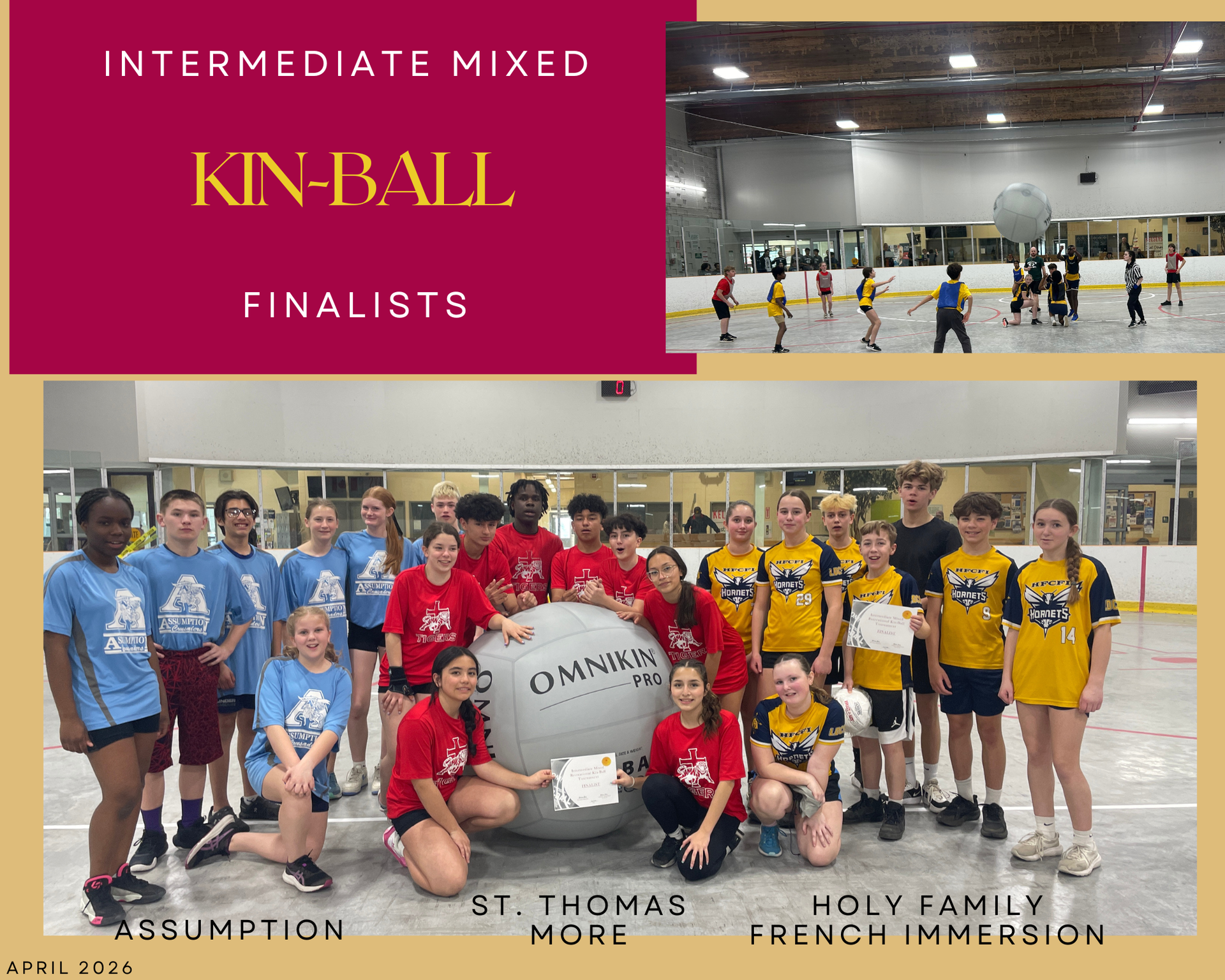 2026 Intermediate Mixed Kin-Ball Finalists