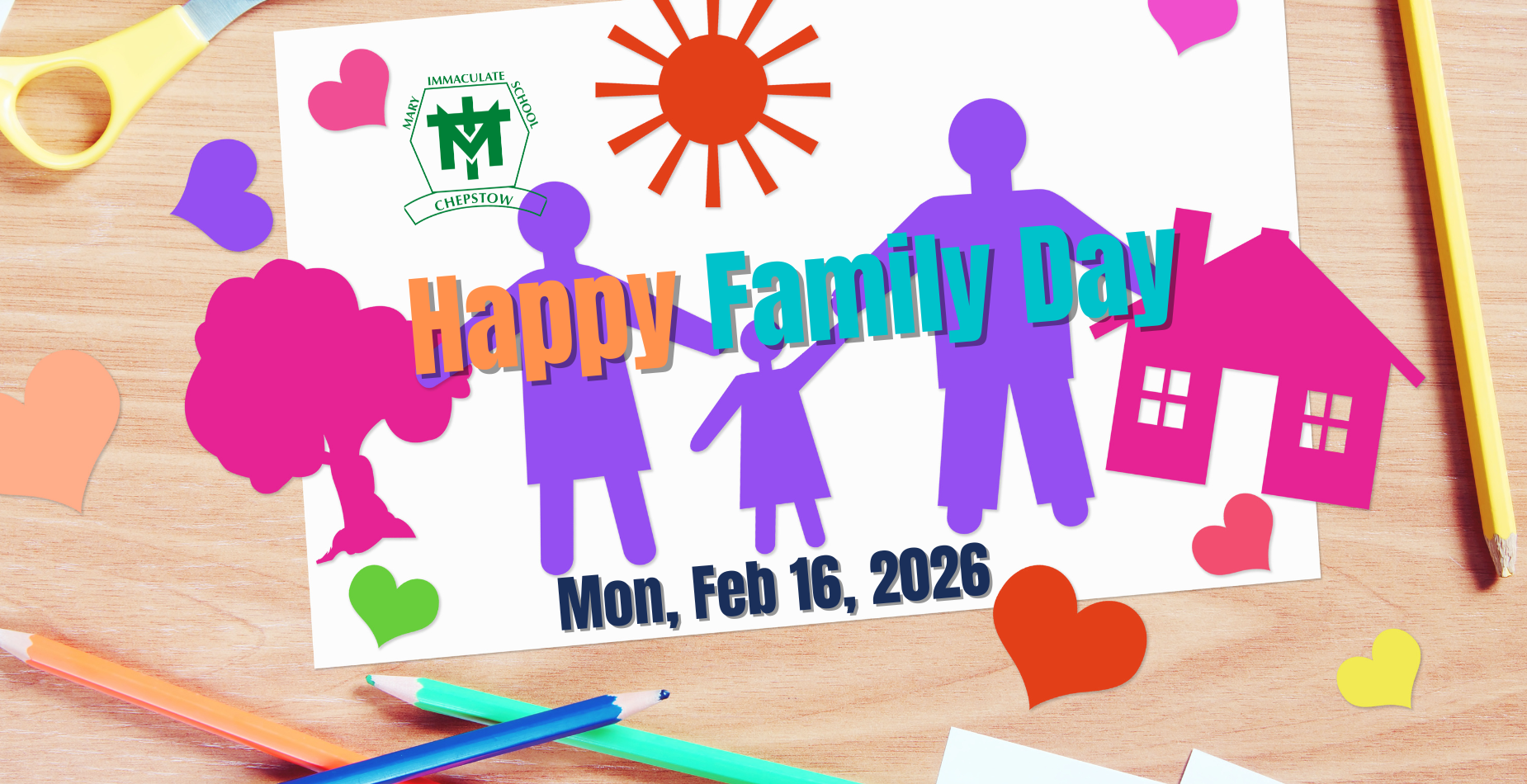 Happy Family Day Mon, Feb 16, 2026